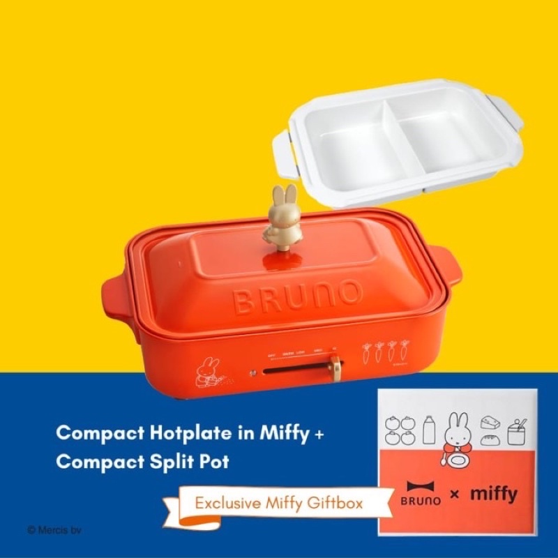 Bruno Hotplate compact classic miffy hot plate