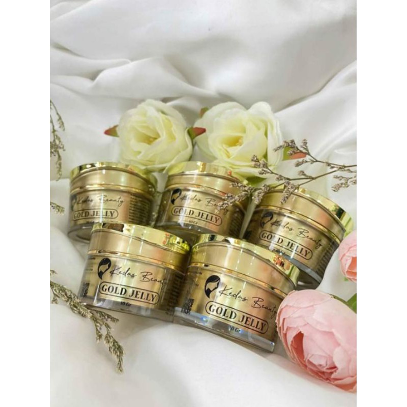Gold jelly kedas beauty bpom kemasan baru
