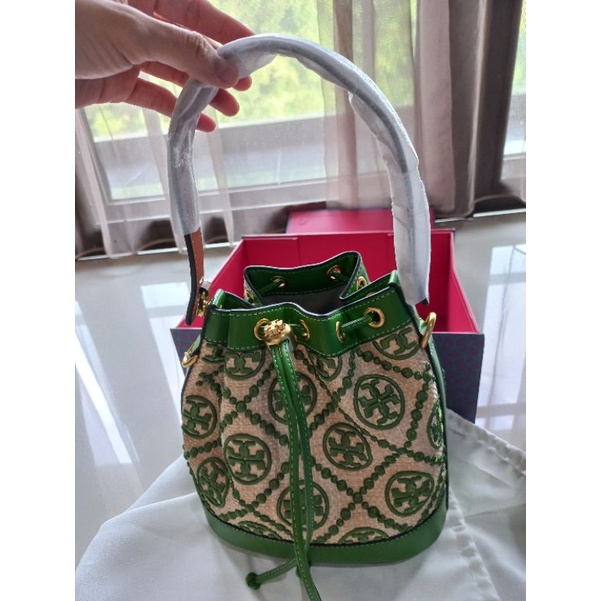 Tory Burch Serut Hijau ORIGINAL FO 100%
