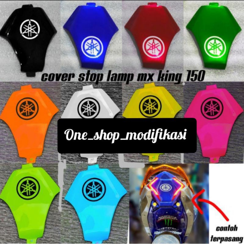 cover lampu mx king belakang stop lamp