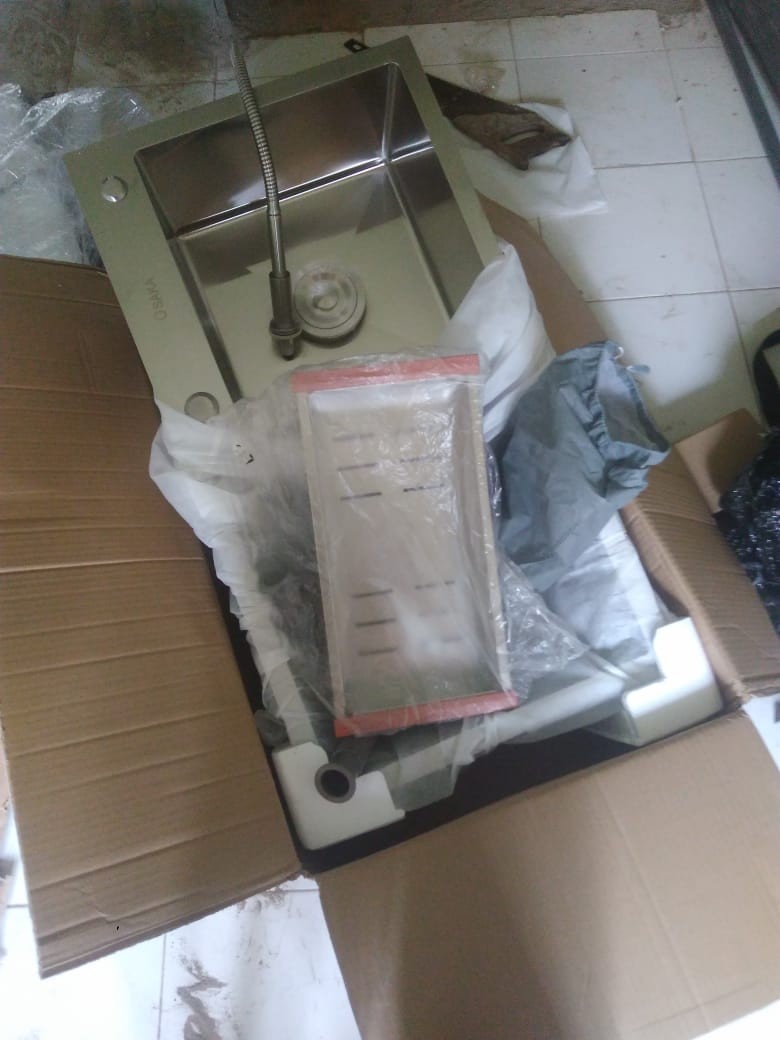 Kitchen Sink Bolzano 6045 & Bak Cuci Piring Bolzano 60x45