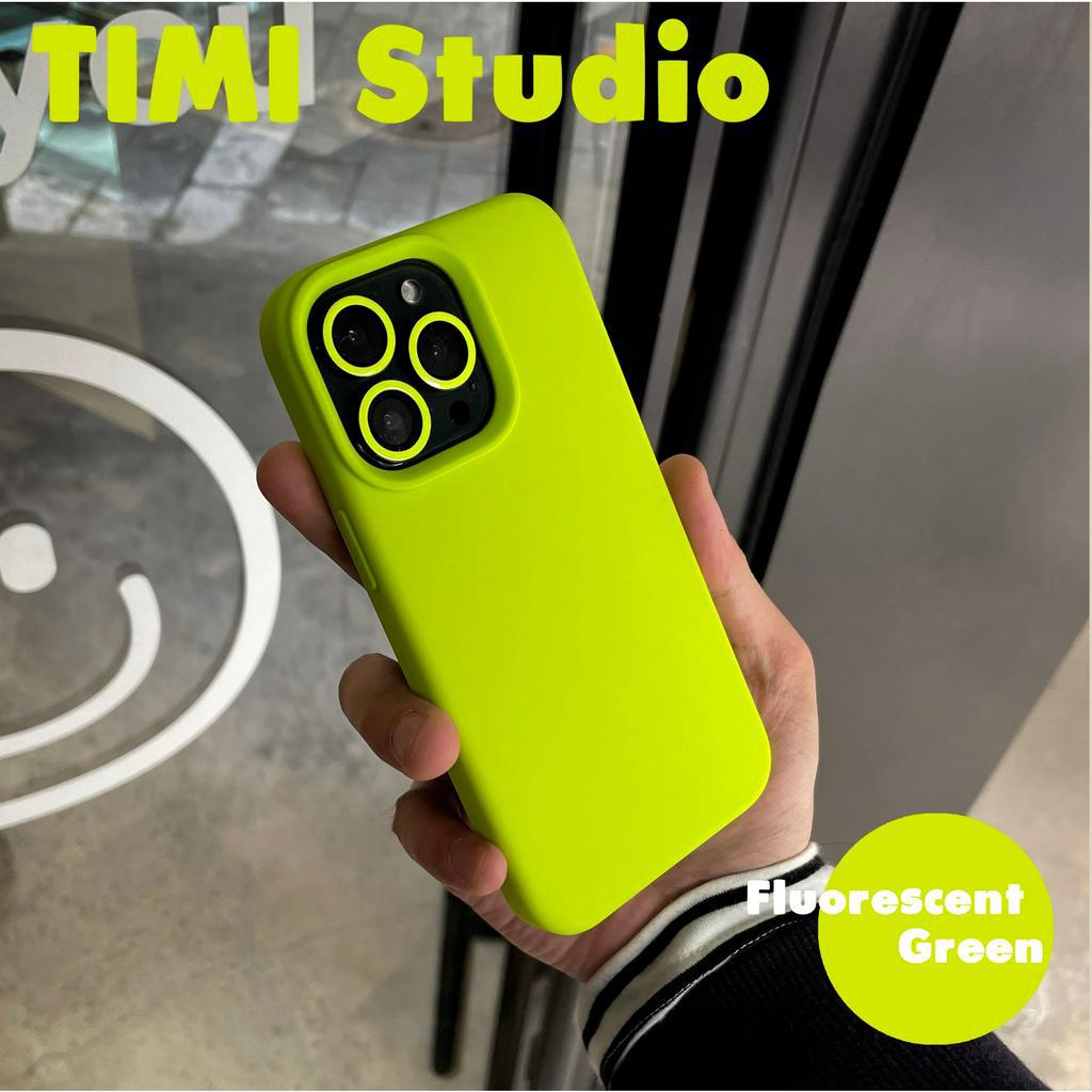 【Fluorescent Green】Liquid Silicone Case iPhone 13 Pro Max Case Suitable for iPhone 11 12 13 14 Pro Max 6 7 8 plsu X XS MAX XR Soft Shockproof Case Camera Case