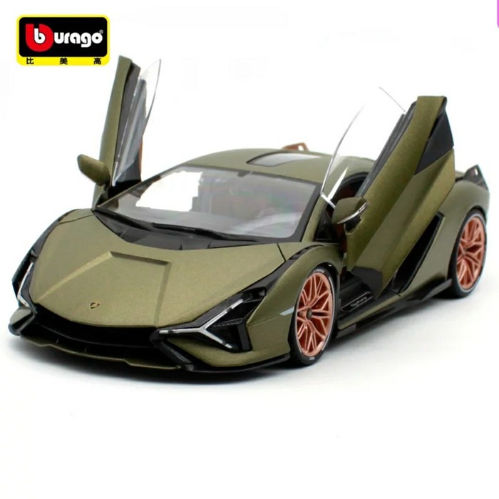 Jual Bburago 1:18 lamborghini sian fkp37 diecast car | Shopee Indonesia