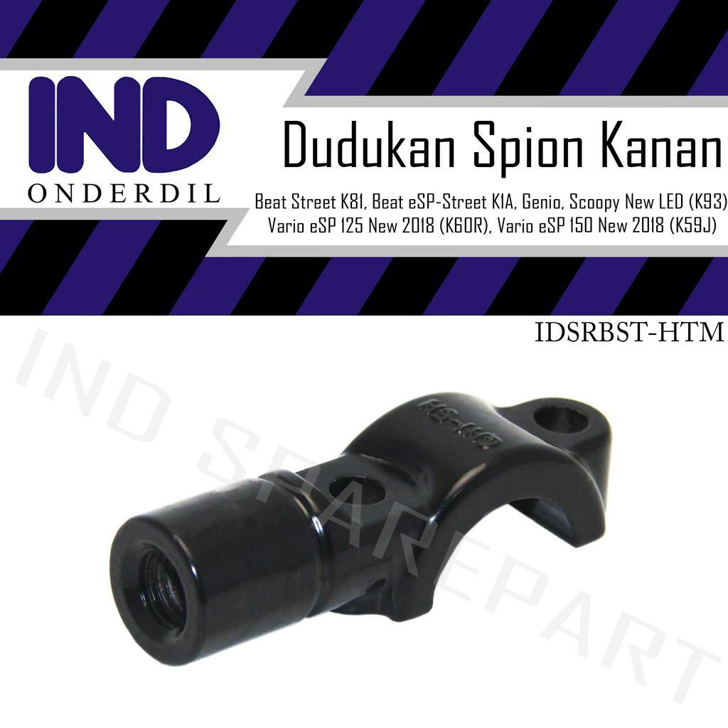 Dudukan Bracket-Breket Spion Kanan Beat Street FI-F1 K81-K1A-eSP/Genio/Scoopy New LED K93