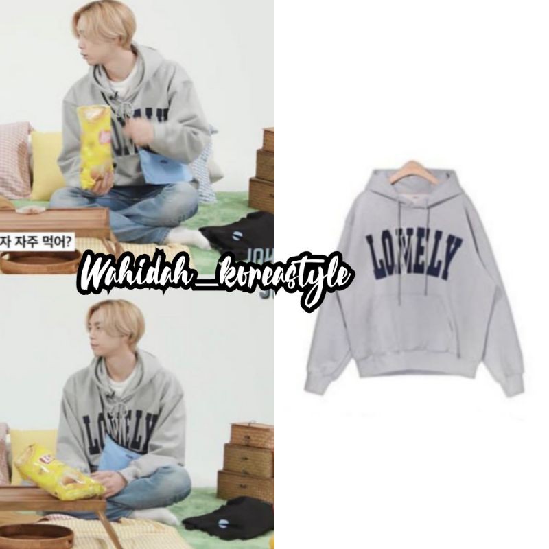 Jaket Hoodie Johnny NCT "Nohant-Lonely Lovely" Baju Idol K-Pop Fashion