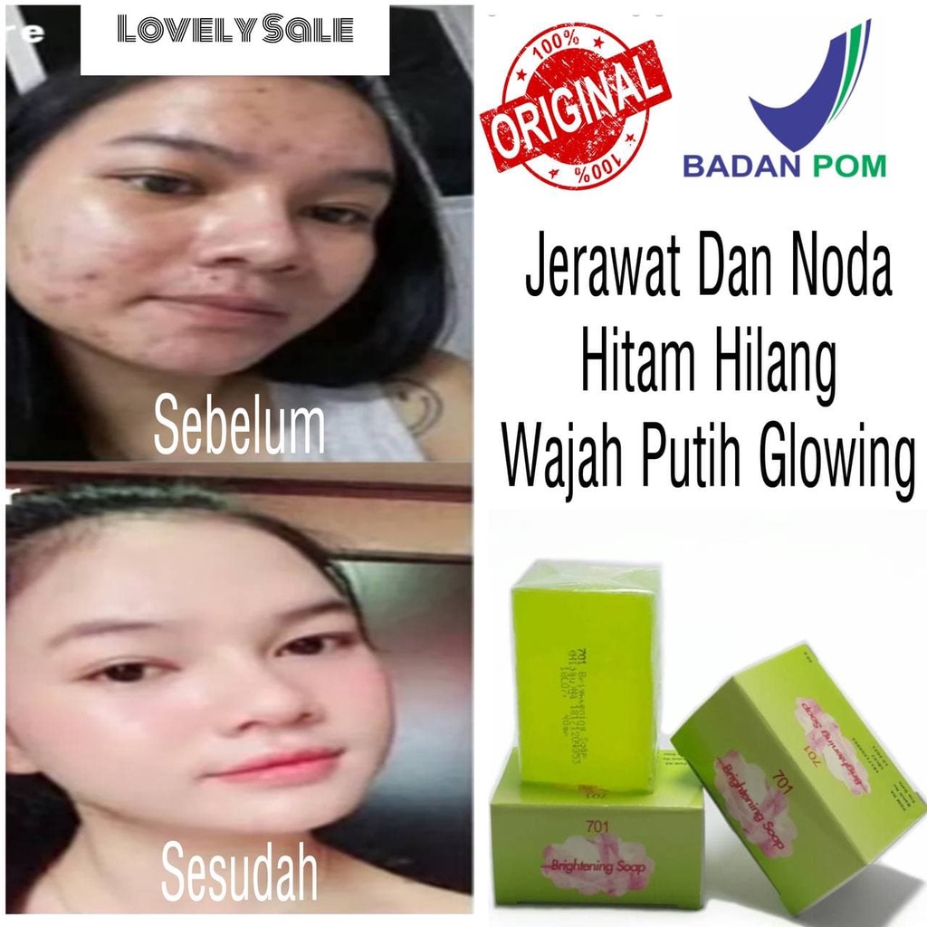 SABUN PEMUTIH PERMANEN - SABUN PEMUTIH BPOM - WALET PEMUTIH GLOWING - PENGHILANG FLEK - PENGHILANG JERAWAT DAN BEKAS JERAWAT - ORIGINAL ( COD )