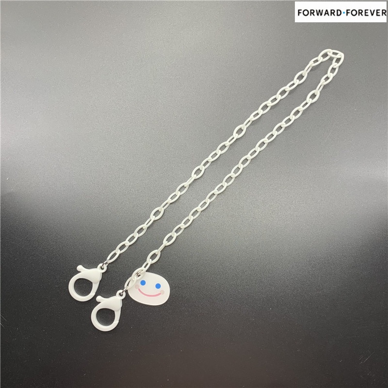 Fashion cute pendant acrylic mask chain mask anti-lost chain M60056