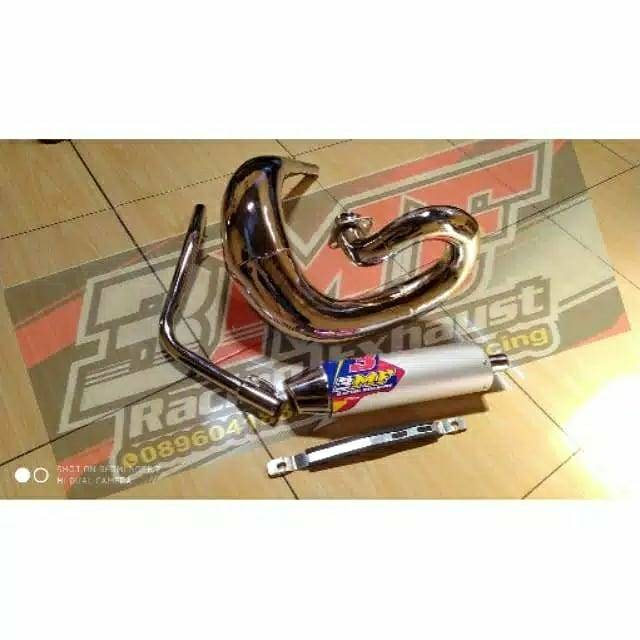 Knalpot udang trail rx king krom