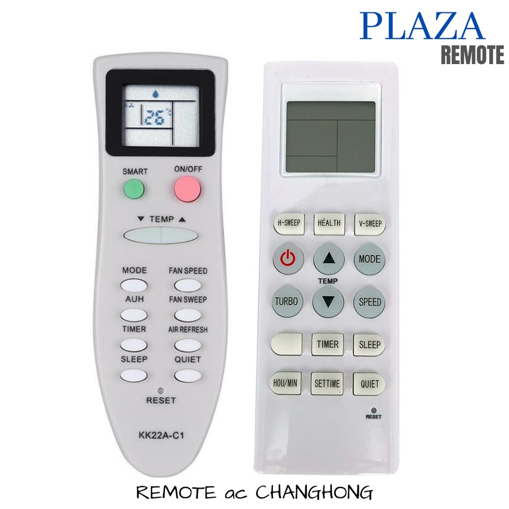 REMOTE AC CHANGHONG MULTI SERIES SPLIT