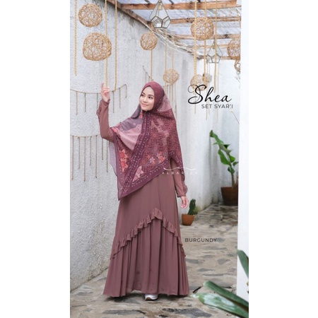 SHEA GAMIS SET KHIMAR BY ALBARIZK