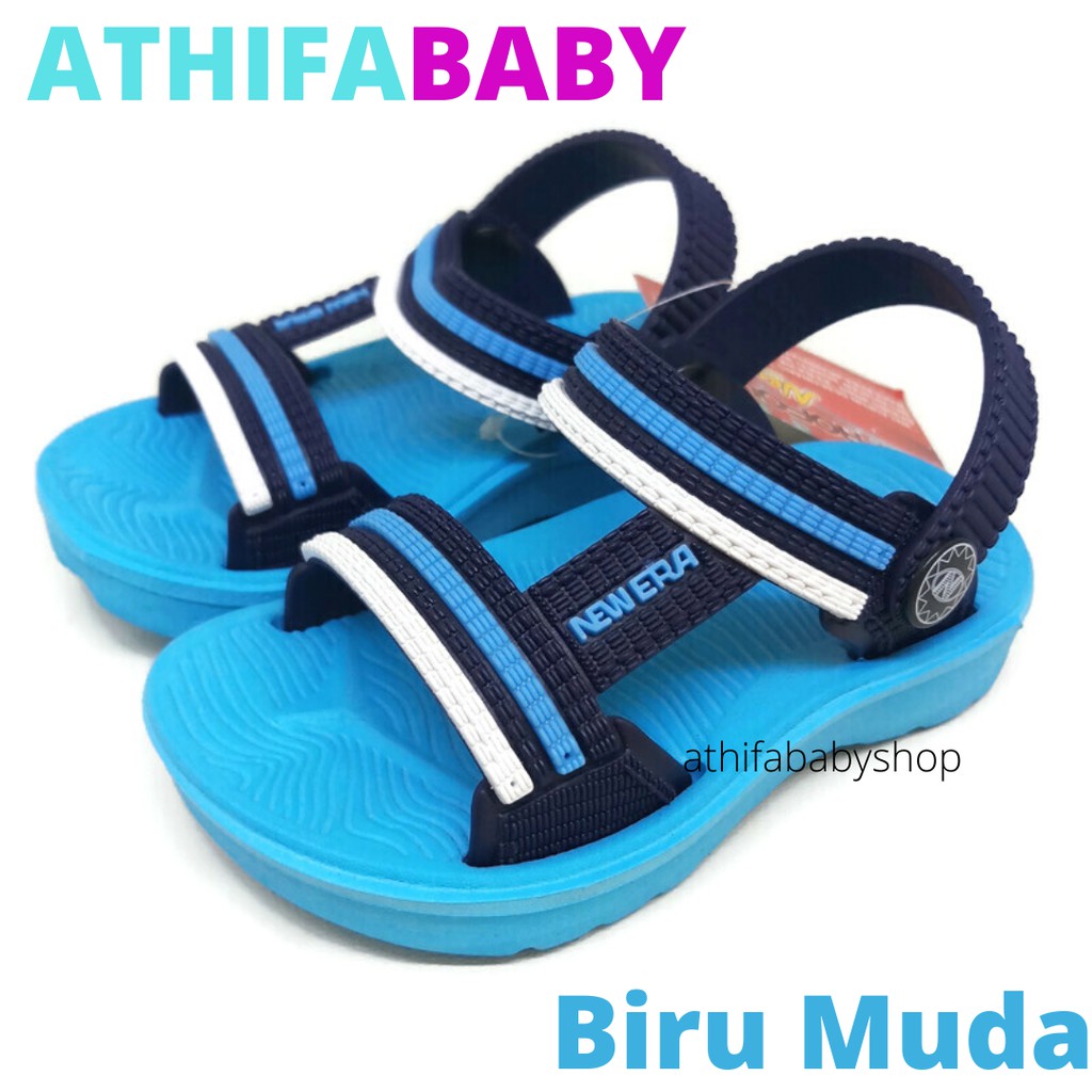 Sandal Gunung Anak Bayi Perempuan Laki Lelaki Sendal Slop Selop Balita New Era Usia Umur 2 3 4 tahun