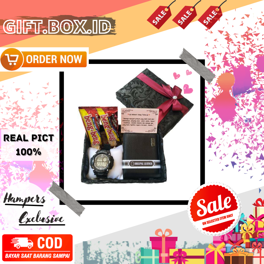 

Hampers Kado Ulang Tahun Cowok Gift Birthday Wisuda Anniversary Murah Exclisive COD