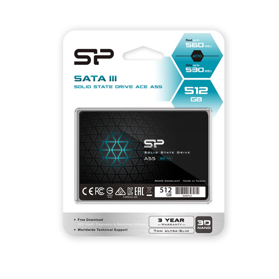 Silicon Power SSD 512GB 2.5&quot; ACE A55 SATA III