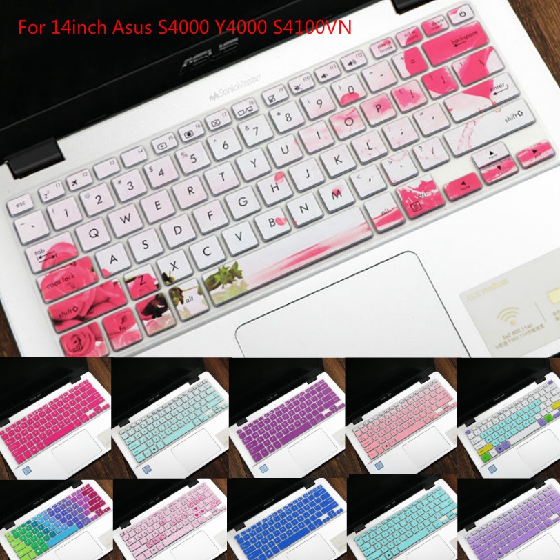 Cover Pelindung Keyboard Bahan Silikon Lembut Ultra Tipis untuk Asus S4000 y4000 s4100vn