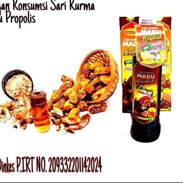 

Laris Sari Kurma Madu Angkak Plus Propolis, Jambu Merah | Sarikurma As Zahra, Qt1...