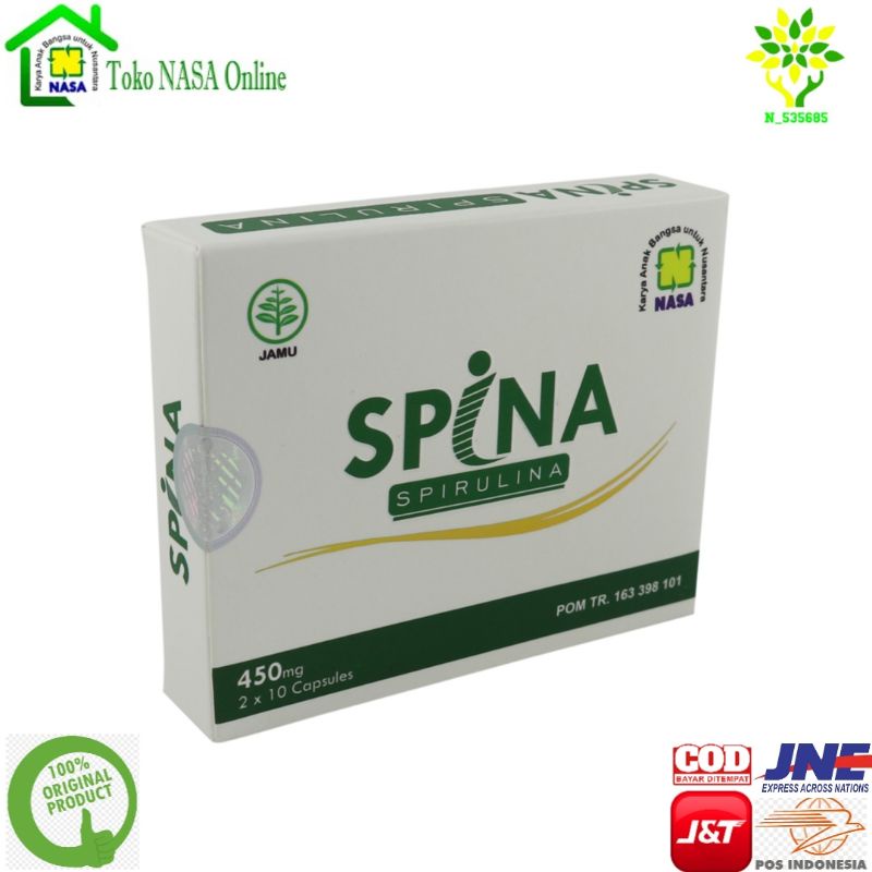 SPINA NASA KAPSUL JAMU HERBAL/MASKER WAJAH