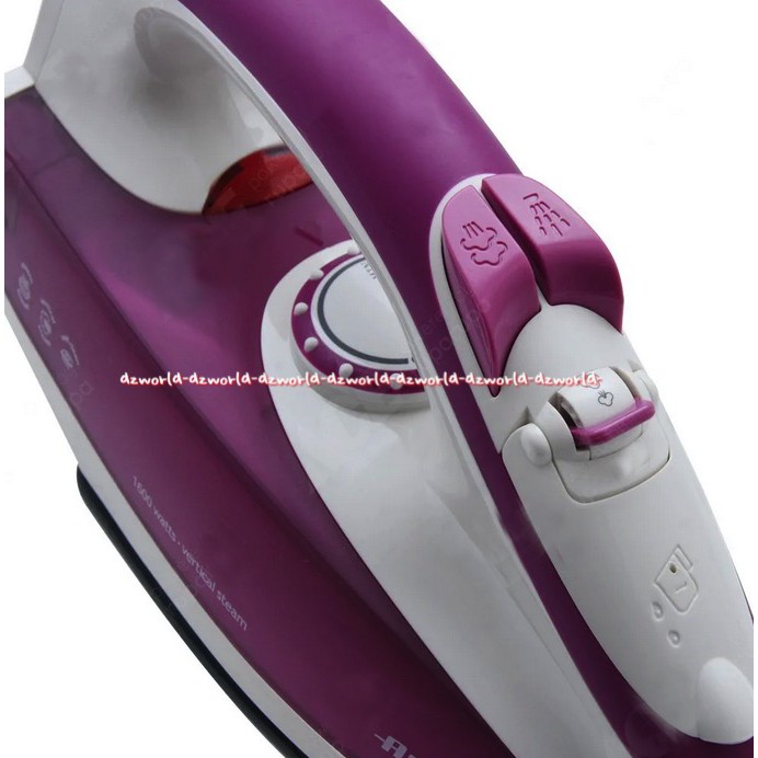 Ariete Setrika Uap Alat Gosok Baju Iron Steamer Ariette Strika Steam Ungu Purple Stimer Ariette