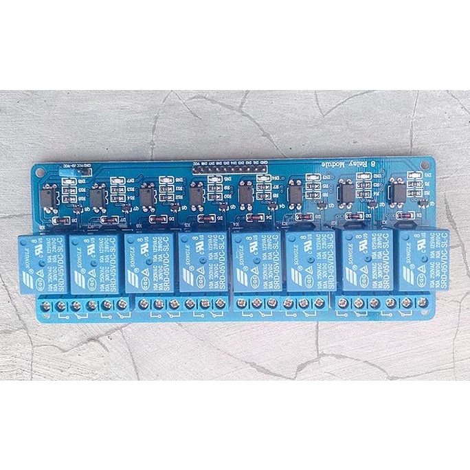 =====] modul relay / Relay Module 8 Channel 5V