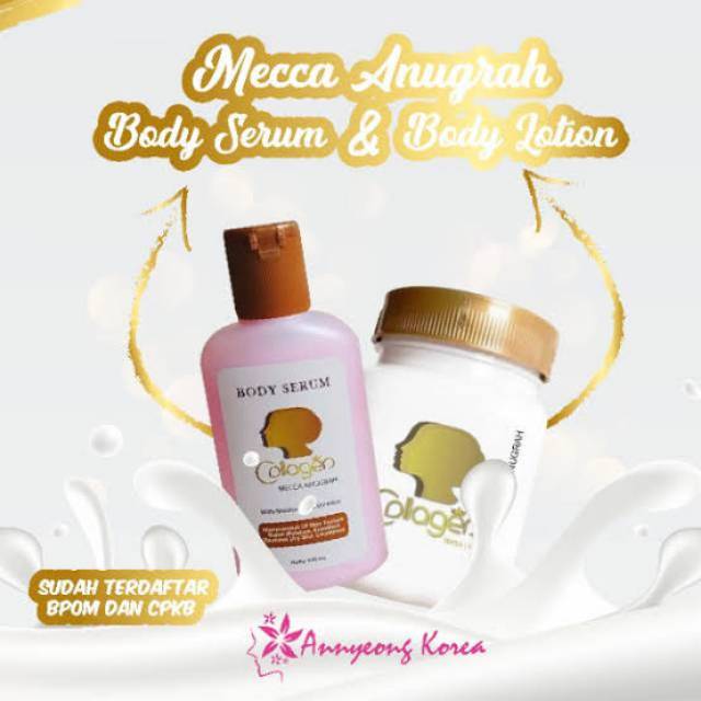 PAKET BIBIT MECCA ANUGRAH BY SYB - BIBIT COLLAGEN + BODY SERUM