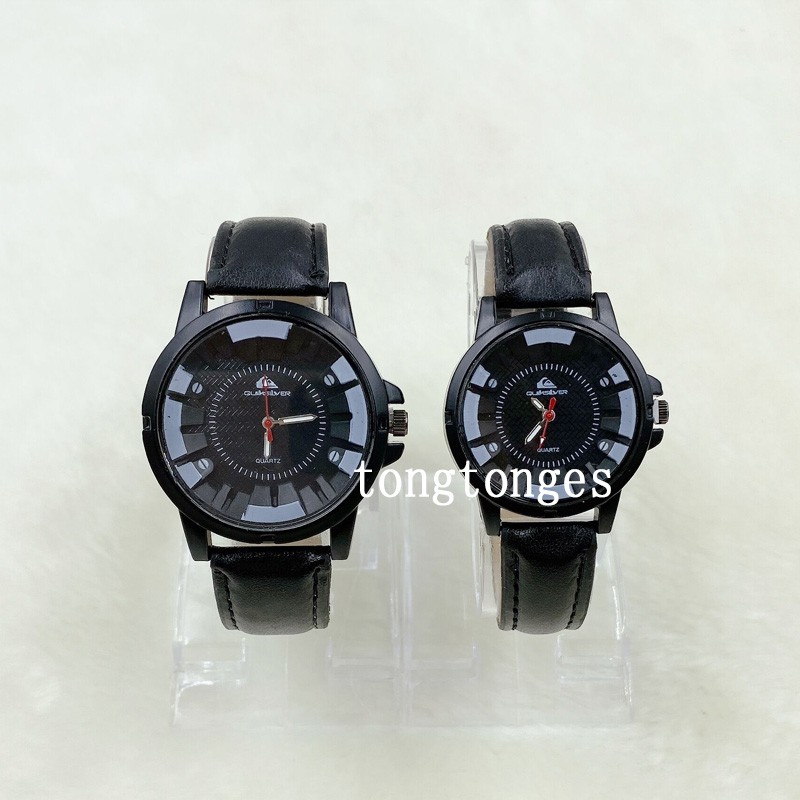 ✅[COD] JAM TANGAN COUPLE KULIT MURAH FASHION PRIA WANITA WATCH