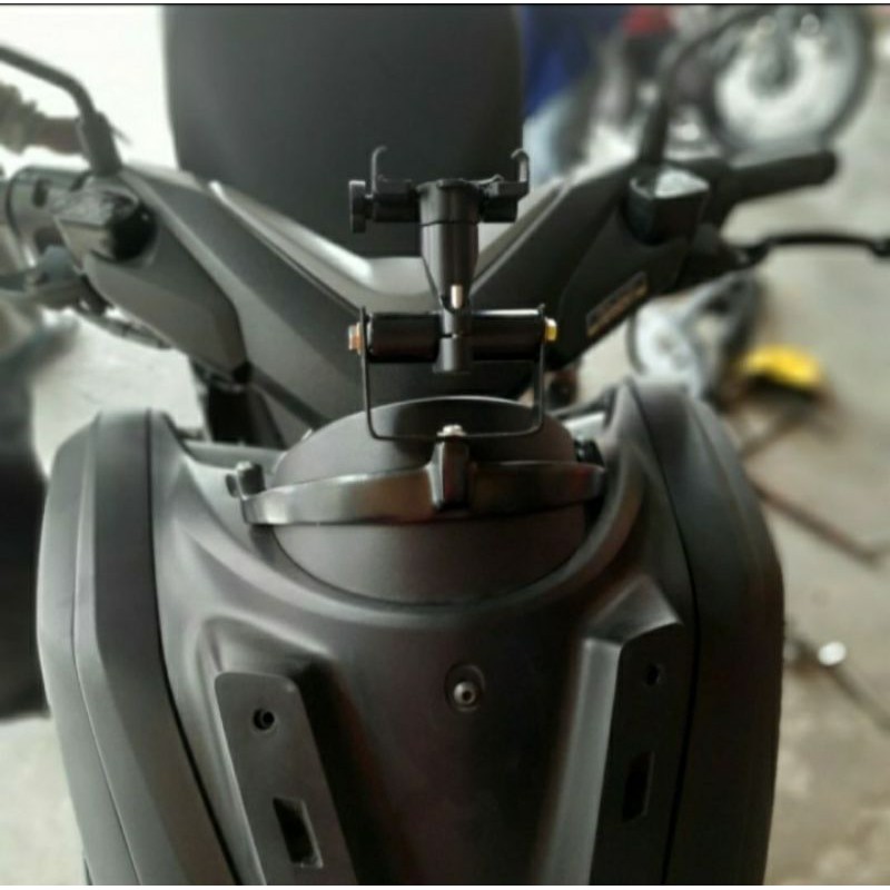 Paket breket dan Holder hp Gps Yamaha NMAX OLD 2015-2019 BANDO holder ST