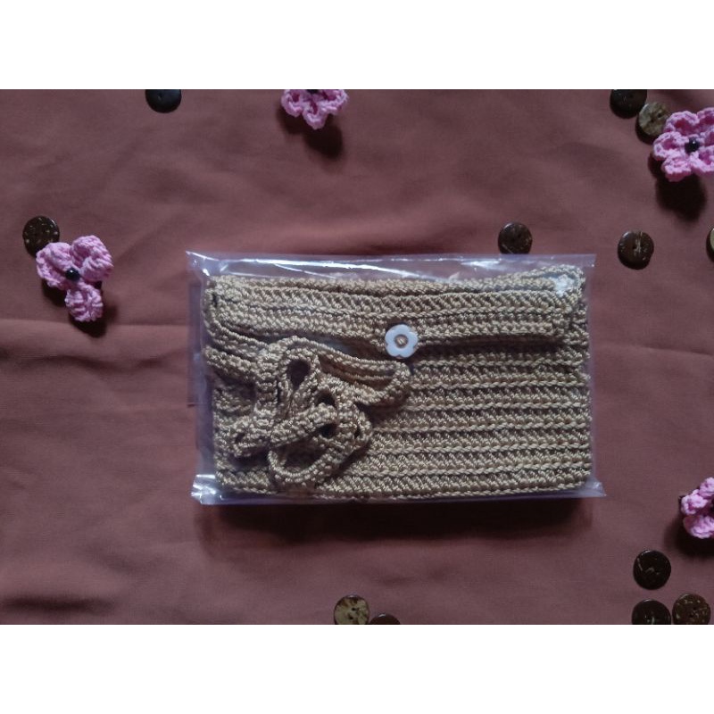 TAS SELEMPANG RAJUT MURAH DAN SIMPLE