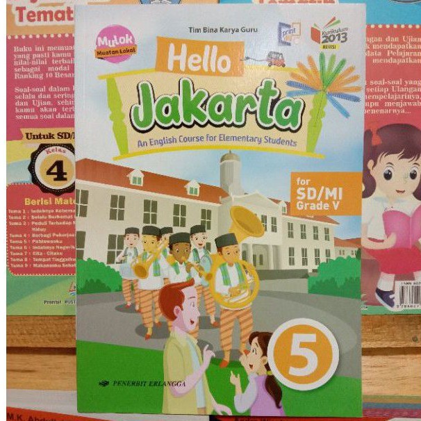 HELLO JAKARTA 5 UNTUK SD KELAS 5 K13N REVISI