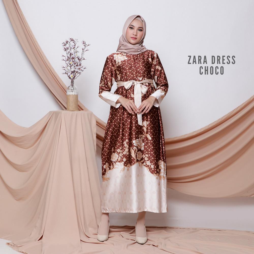 Desain Baju Gamis Terbaru Zara Diary Hijaber