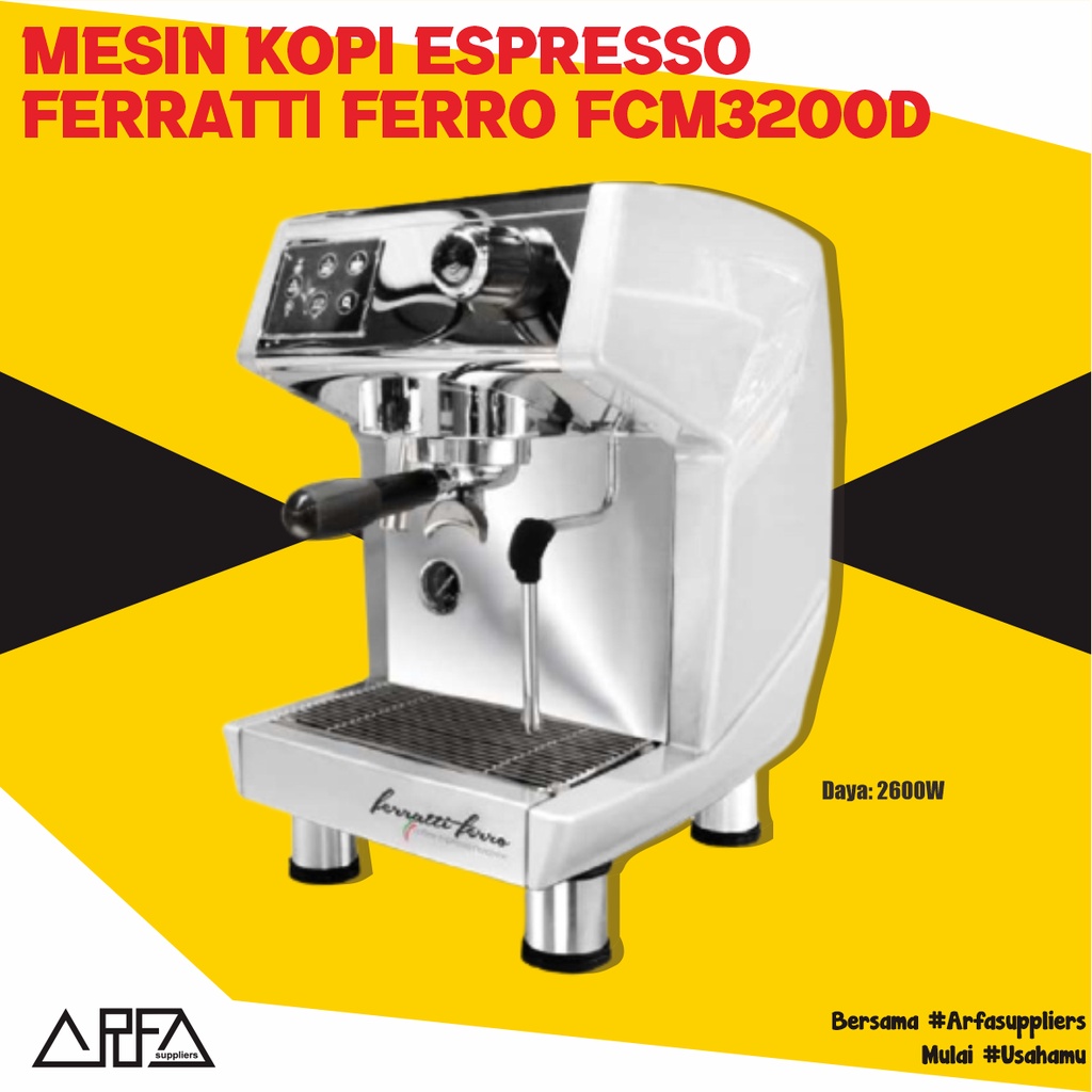 Mesin Kopi Espresso Ferratti Ferro FCM3200D