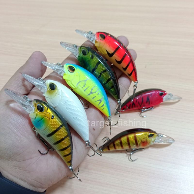 Crankbait Realis Crank M65 8A (2,5meter) 16gr - Umpan Casting Lidah Panjang