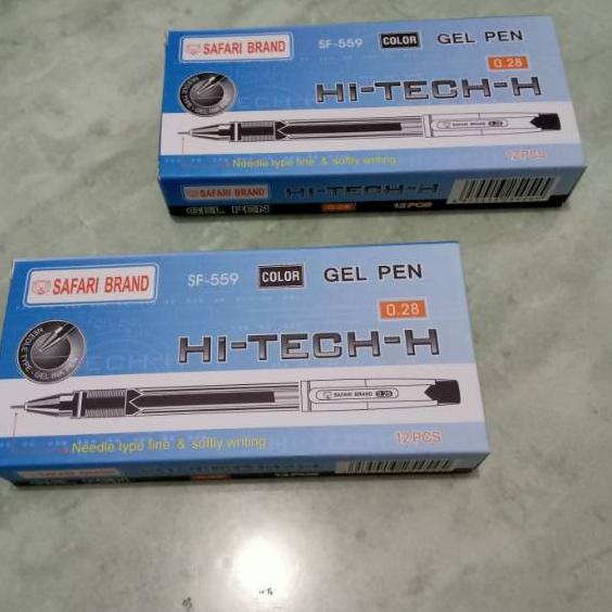 

STAR⭐ Promo 1 pack Pulpen / Gel Pen Hi-Tech-H Hi-Tech Hi-Tec Hitec Murah Safari HI Tech H KENKO