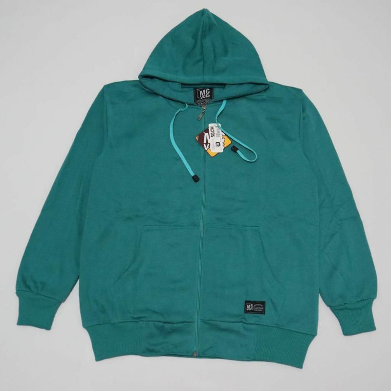 Sweater Hoodie Zipper Mcvois Tosca Pria Wanita