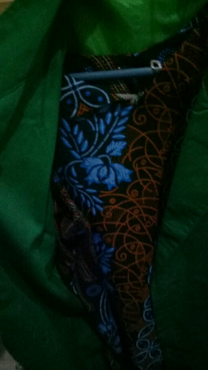 Batik Couple Seno Biru M L Xl Xxl