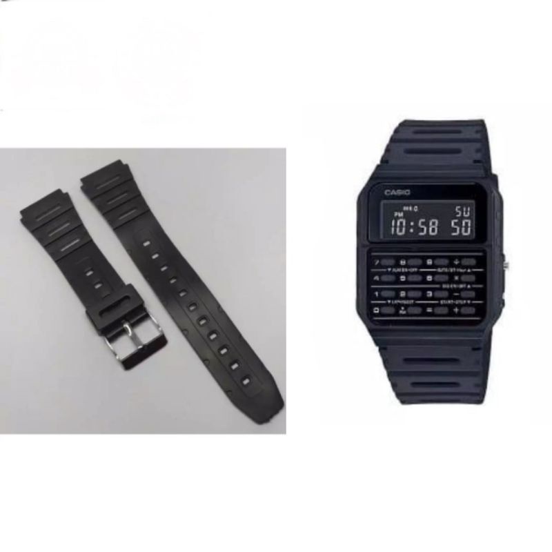 STRAP TALI JAM TANGAN CASIO CALCULATOR CA 53 CA-53 CA-62 CA-61 CA-55 CA 53W