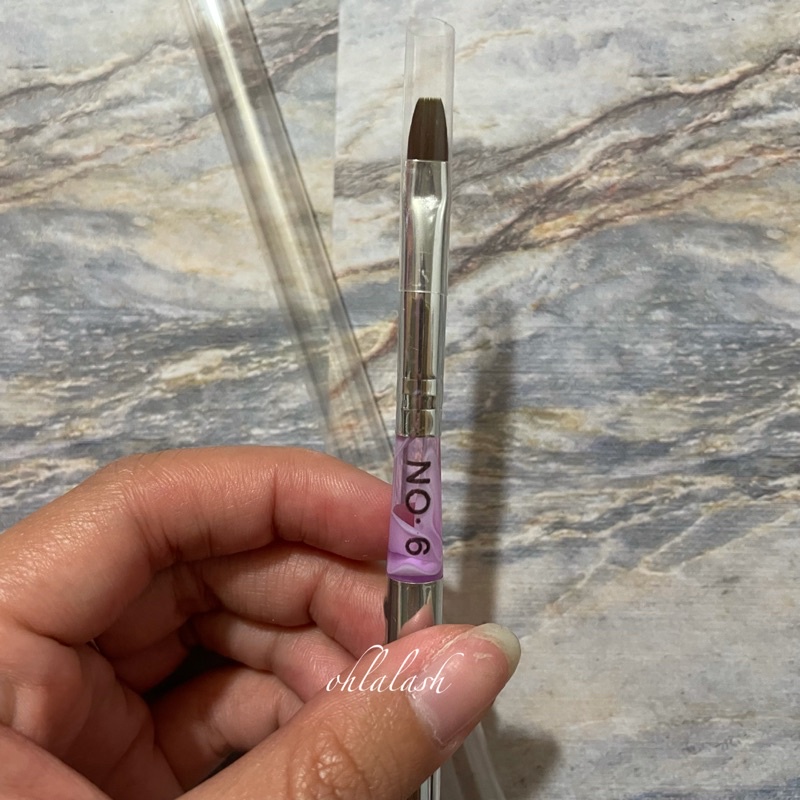 

Kuas poly gel poly gel applicator stainless steel no 6