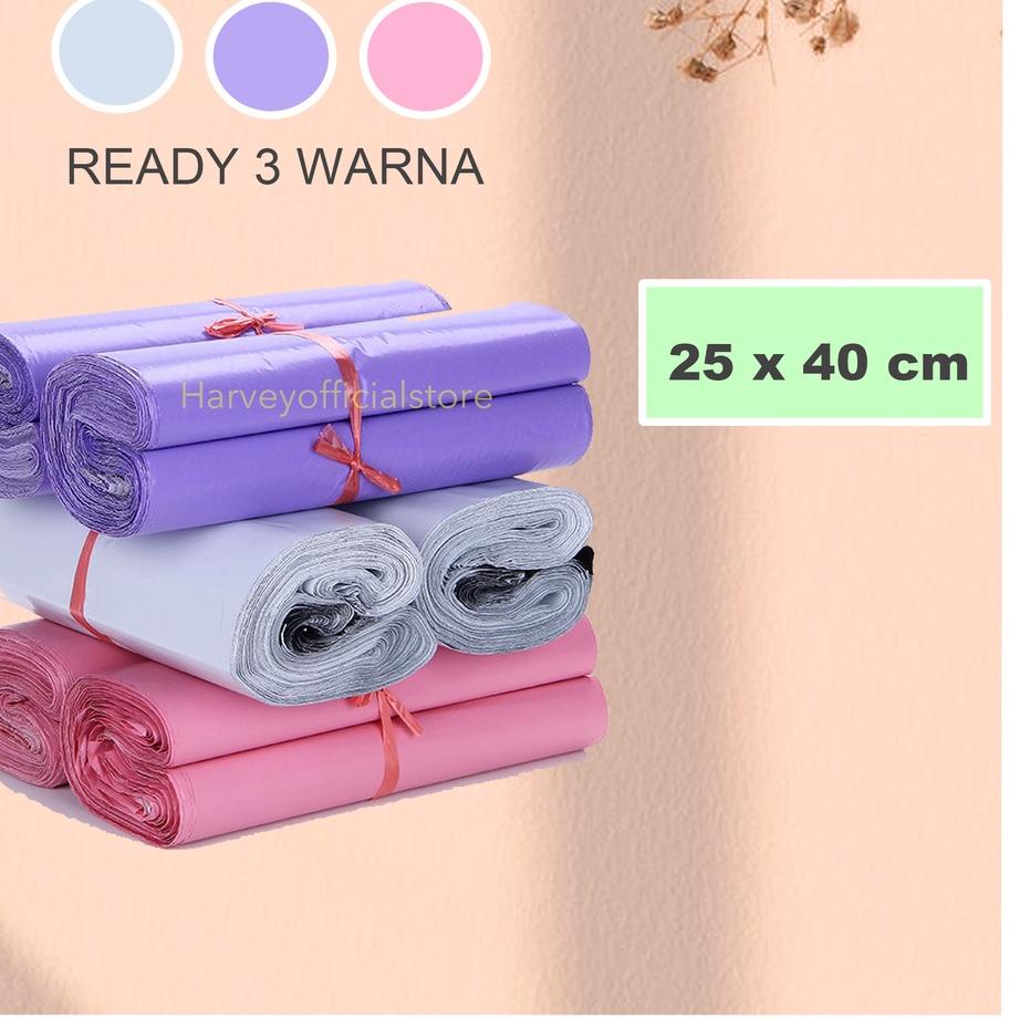 

Berkualitas! 25X40 PLASTIK PACKING POLYMAILER PLASTIC PACKING ONLINE SHOP POLY MAILER 100LEMBAR - PUTIH ,,