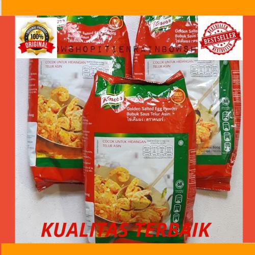 

New Knorr Salted Egg Powder 800gr - Knorr Bumbu Telur Asin 800gr