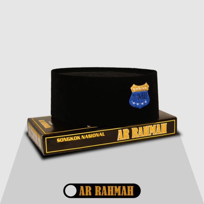 Peci Hitam Bordir PMII Atribut PMII