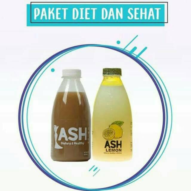 PAKET DIET ORIGINAL ASH JUICE BY ASHANTY (BB TURUN 22KG/BULAN)
