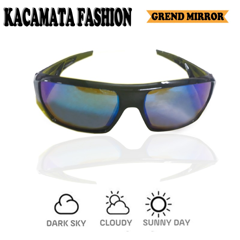 Kacamata Hitam Holiday Fashion Pria Wanita/ Sunglasses Unisex / Kaca mata Gaya /Kaca Mata Sport