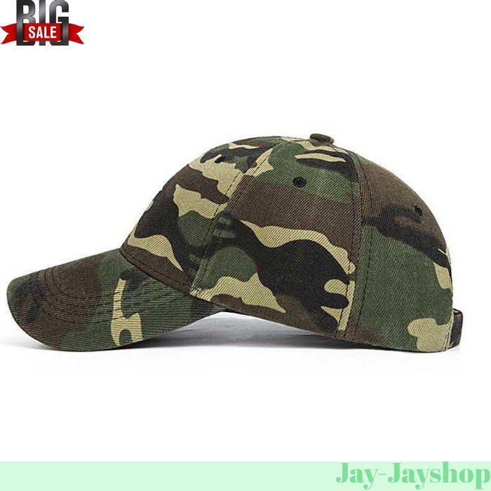 Topi Baseball Camouflage Army trucker Hat TERLARIS ! - Hijau