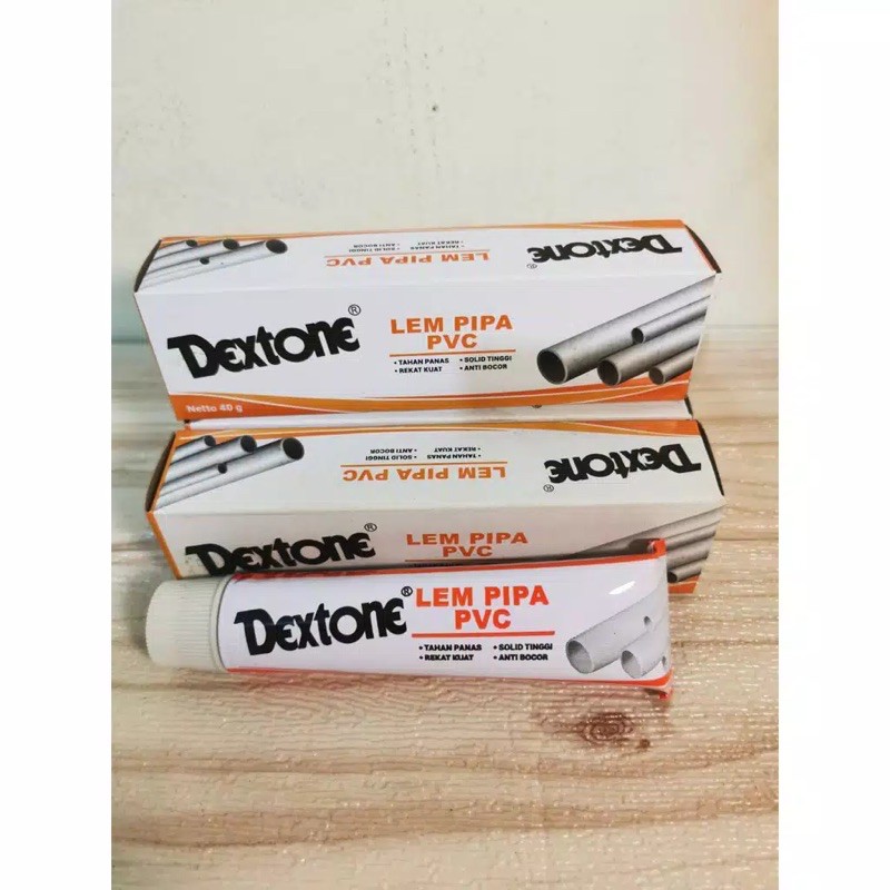 Lem pipa pvc paralon lem pipa Dextone