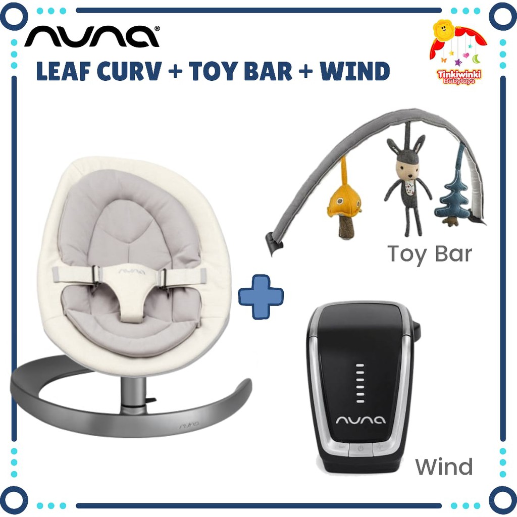 Nuna Leaf Curv LUXX 2019 include Toybar and Wind