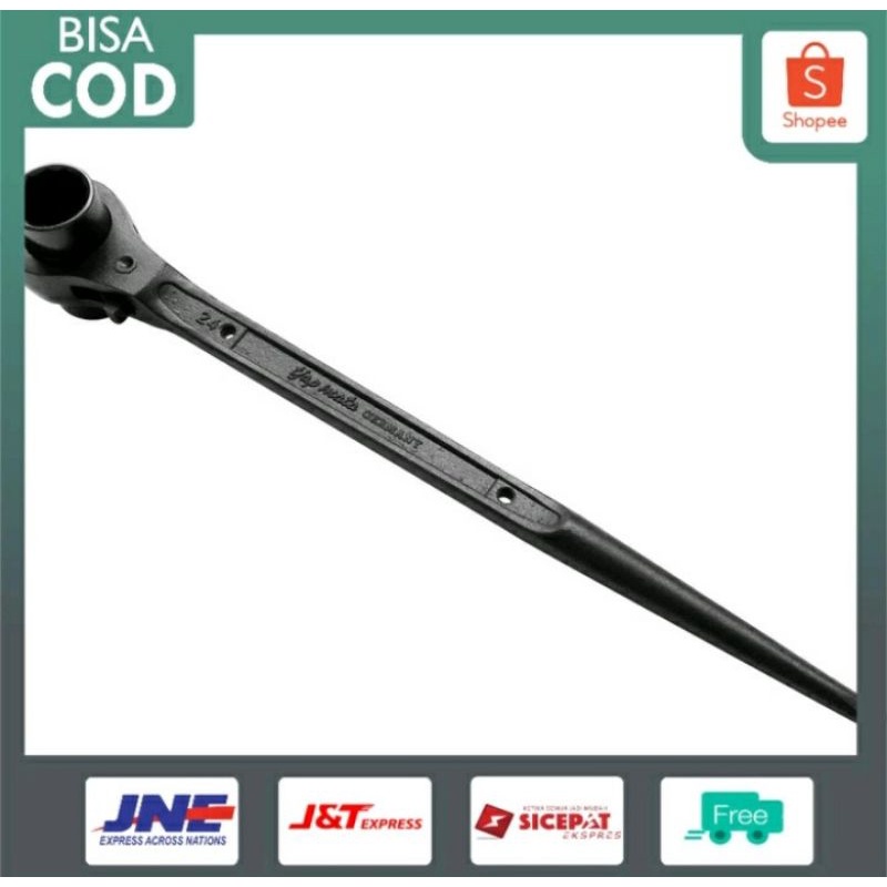kunci double ring ratchet 17x19mm tjap mata eye brand
