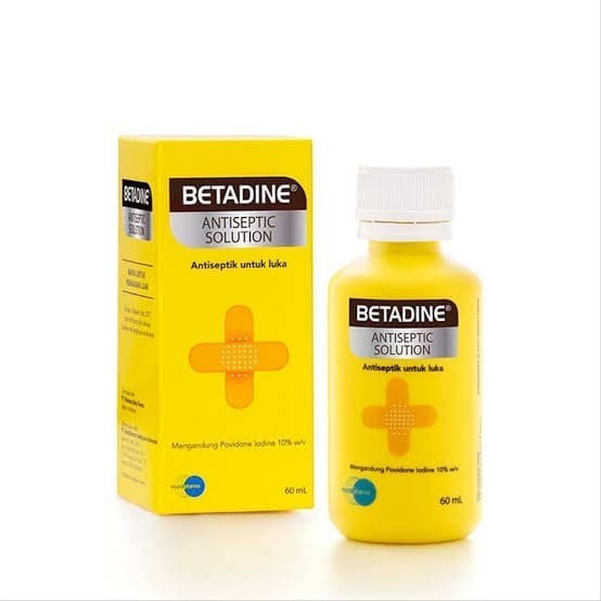 BETADINE SOLUTION - OBAT LUKA LUAR