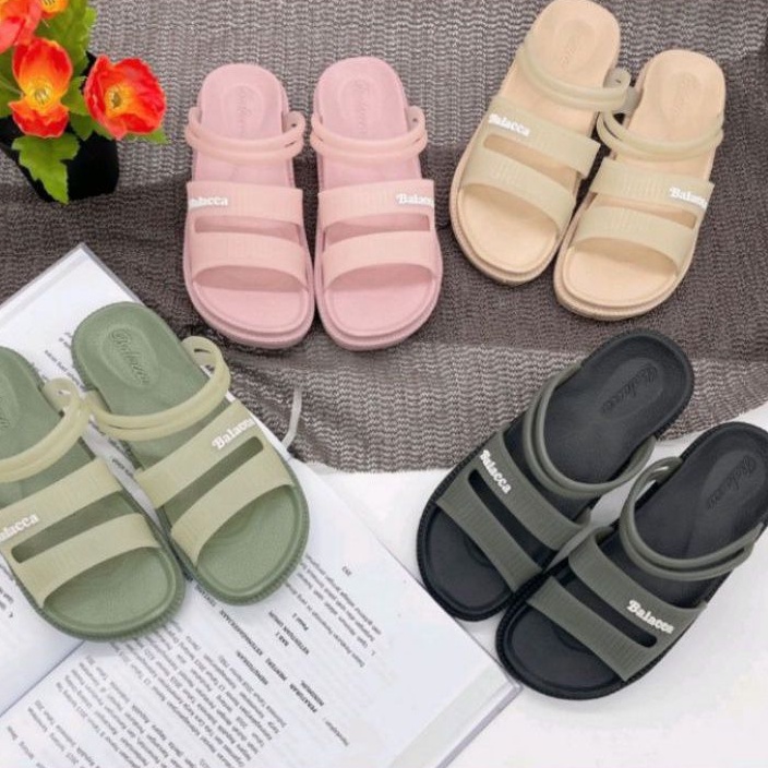 Sandal Wanita Bahan Karet Ukuran30-40 - 048t-048L