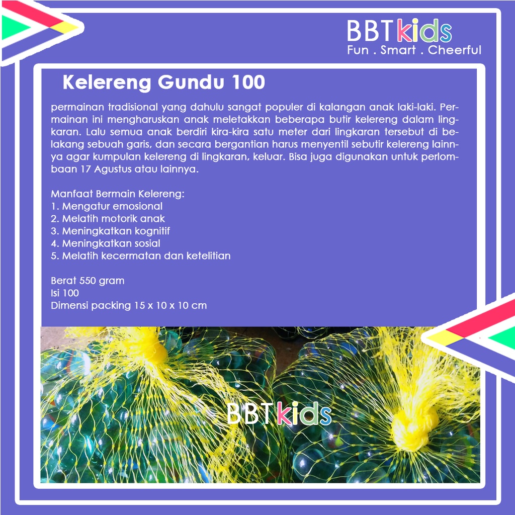 KELERENG GUNDU ISI 100 PERMAINAN TRADISIONAL LOMBA 17 AGUSTUSAN MAINAN EDUKASI ANAK MOTORIK HALUS KASAR