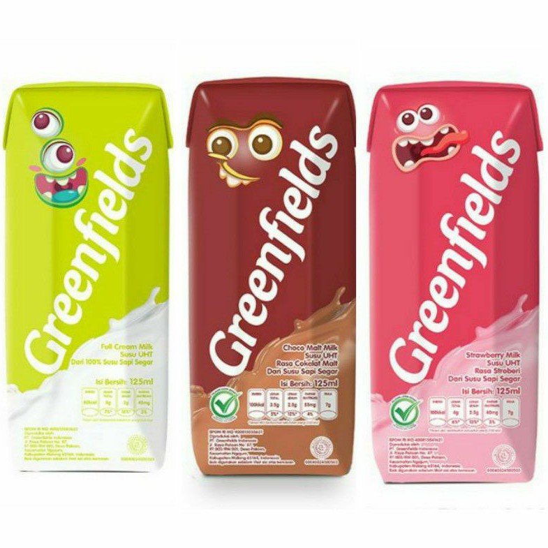 

Greenfields Susu UHT 125ml