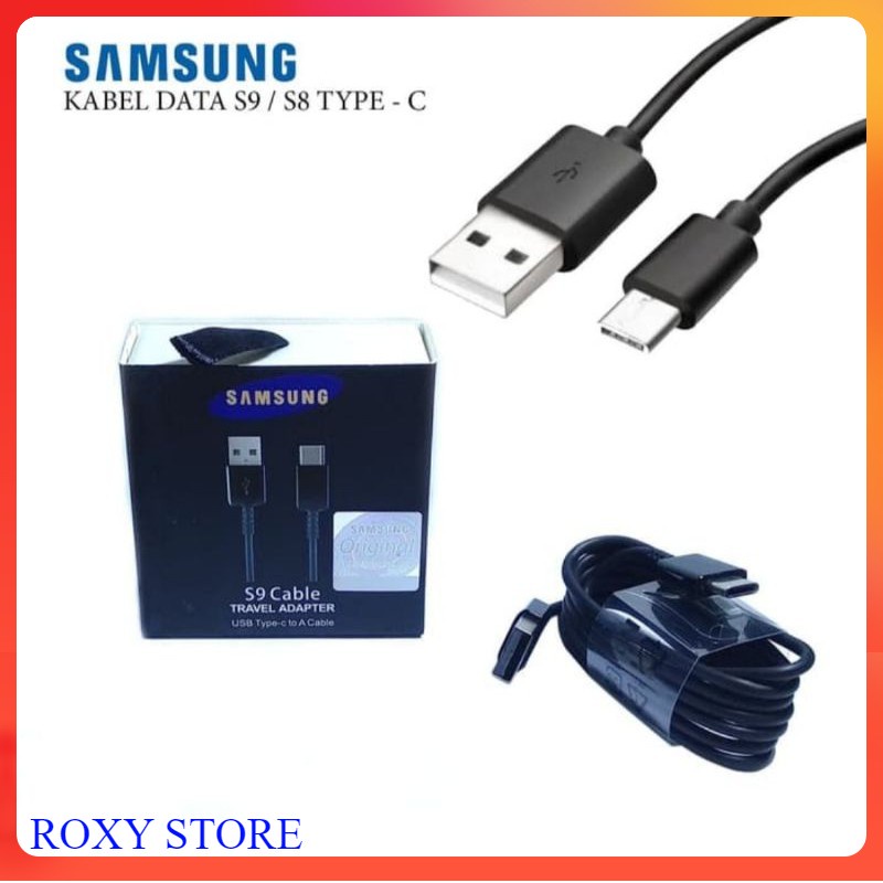 Kabel Data USB Type C Samsung Galaxy S8 S8 Plus S9 S9 Plus