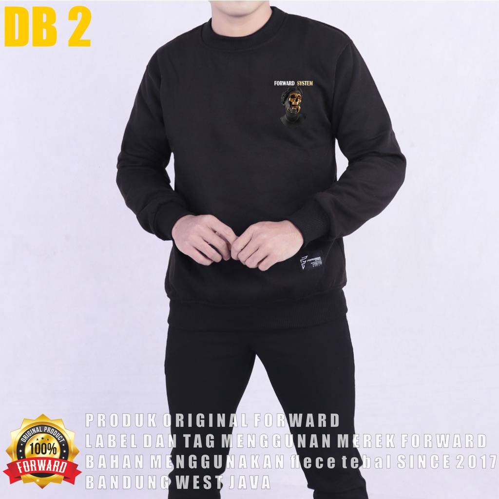 Forward System Sweater Sweatshirt Crewneck Jumper Unisex Soft Fleece Size M L XL DB2